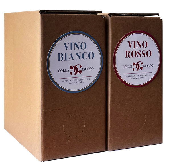 Selection Vino Rosso & Bianco 2x3L Bag-in-Box